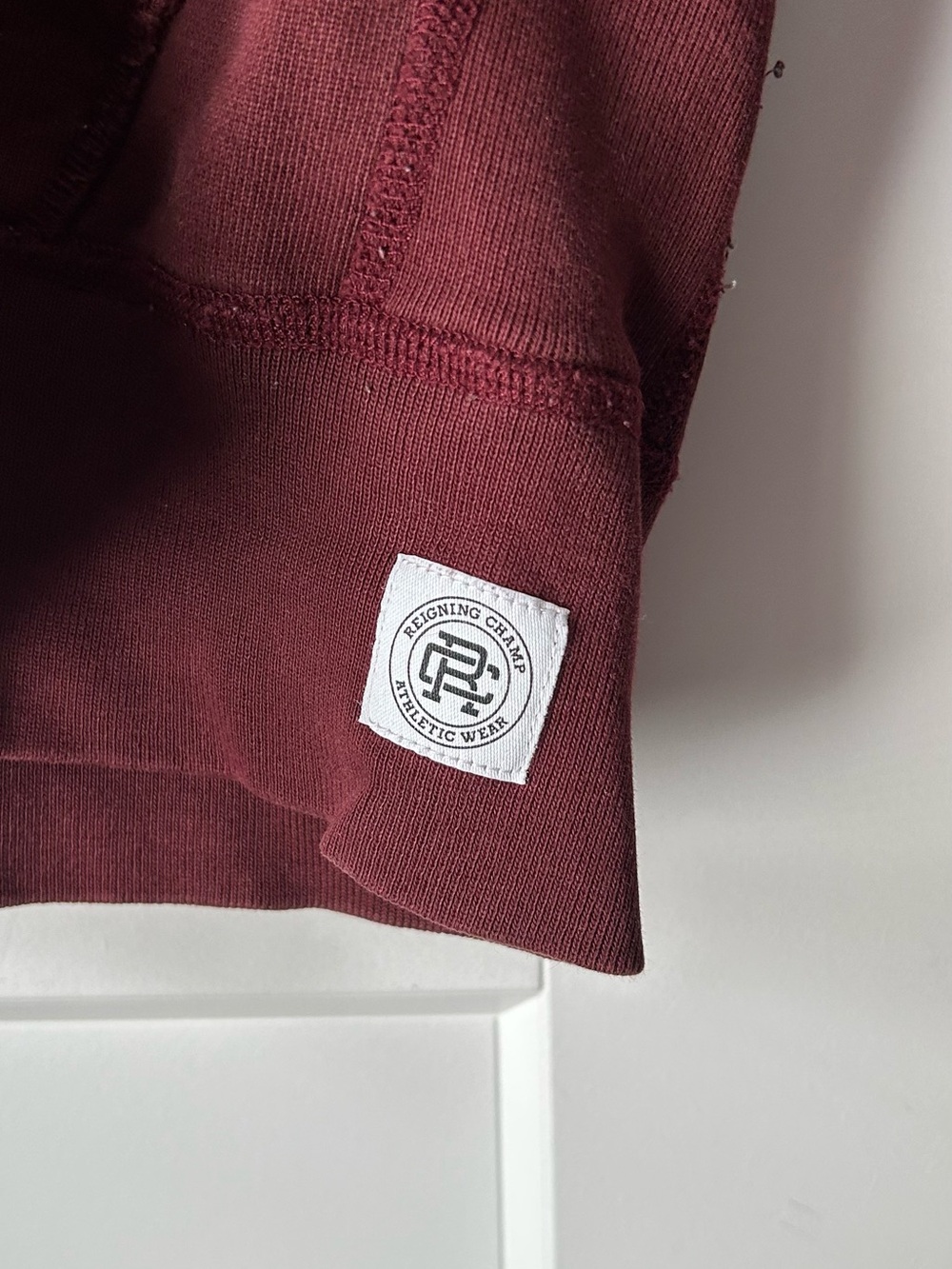 Reigning Champ Kids Maroon Sweat Bottoms
